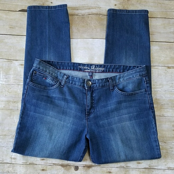 Tommy Hilfiger Plus Size Modern Skinny Jeans - Picture 3 of 6